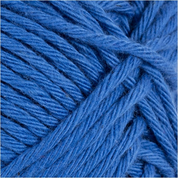 Baumwolle, Nr. 8/8, L 80-85 m, Kobaltblau, 50 g/ 1 Knäuel