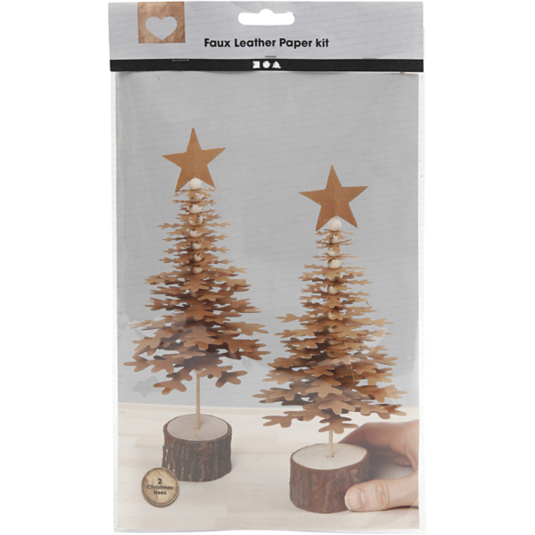 Materialset Weihnachten, Dicke 0,55 mm, Natur, 1 Set – Bild 2