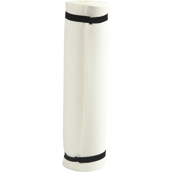 Mattenrolle, L 180 cm, B 50 cm, Dicke 6 mm, Weiß, 1 Stk – Bild 4