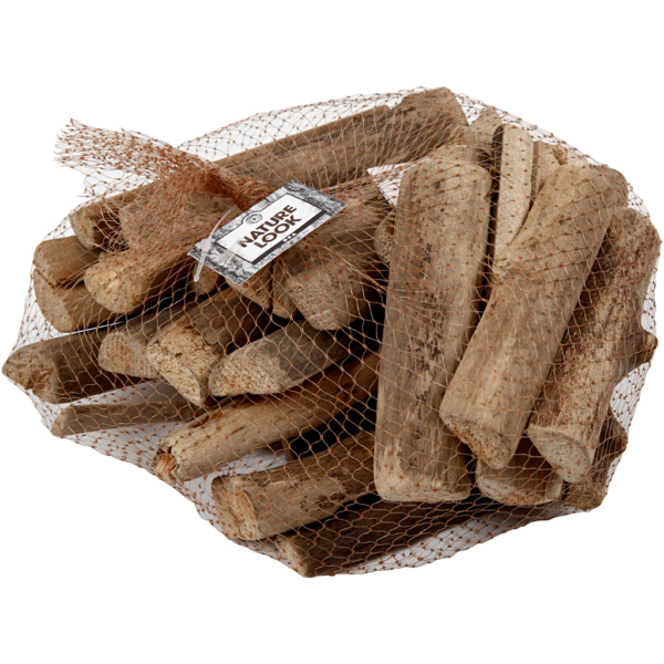 Holzstücke - Sortiment, L 6-14 cm, Dicke 15 mm, 610 g/ 1 Pck – Bild 3
