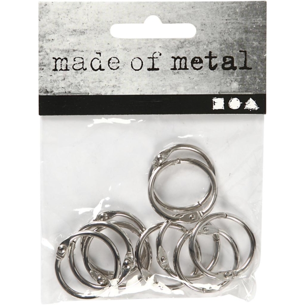 Bogenring, D 19 mm, Dicke 2 mm, 10 Stk/ 1 Pck – Bild 2