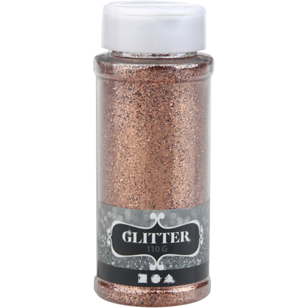 Glitter, Kupfer, 110 g/ 1 Dose