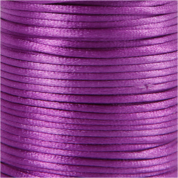 Satinband, Dicke 2 mm, Flieder, 50 m/ 1 Rolle – Bild 3