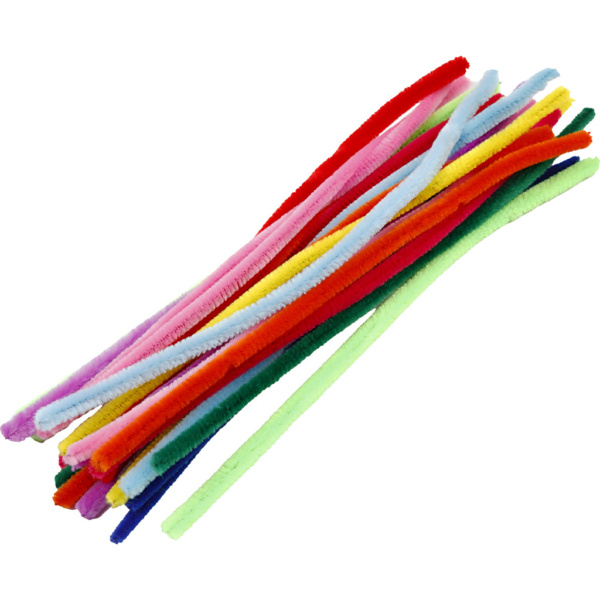 Pfeifenreiniger, L 30 cm, Dicke 9 mm, Sortierte Farben, 200 sort./ 1 Pck – Bild 6