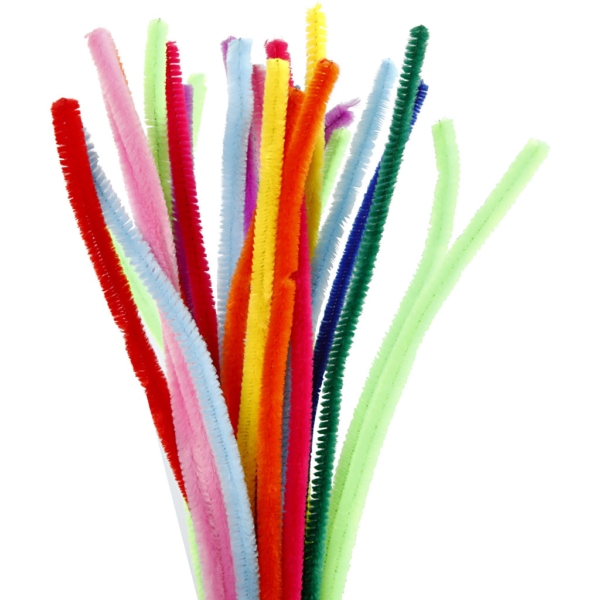 Pfeifenreiniger, L 30 cm, Dicke 9 mm, Sortierte Farben, 200 sort./ 1 Pck – Bild 7