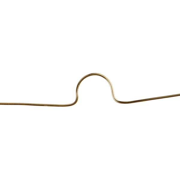 Aluminiumdraht, rund, Dicke 1 mm, Gold, 16 m/ 1 Rolle – Bild 4
