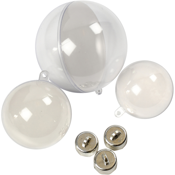Deko-Kugeln, D 5+6+8 cm, 60 Stk/ 1 Pck – Bild 2