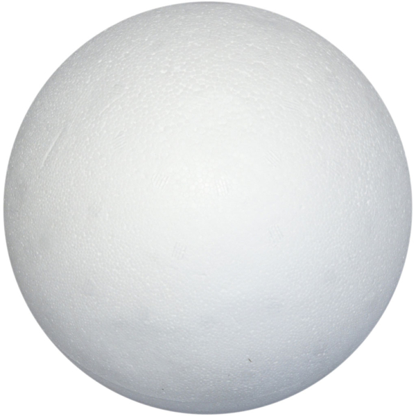 Styropor-Kugeln, D 14,8 cm, Weiß, 1 Stk – Bild 2