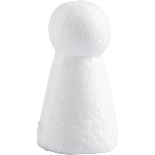 Kegelkörper, H 5,5 cm, D 33 mm, Weiß, 5 Stk/ 1 Pck