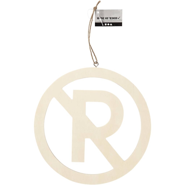 Schild, Parkverbot, Größe 21,3 cm, Dicke 0,9 cm, 1 Stk – Bild 2