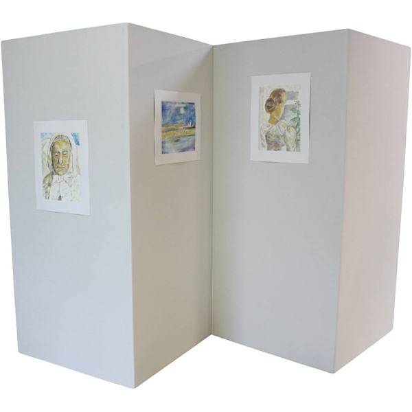 Präsentationswände, H 190 cm, B 4x90 cm, Dicke 4 mm, 3 Stk/ 1 Pck – Bild 3