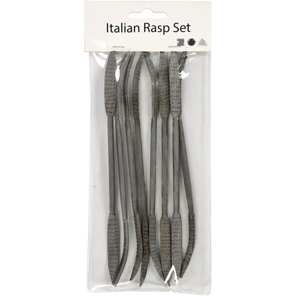 Italienische Raspeln, Set, 8 Stk/ 1 Pck – Bild 2