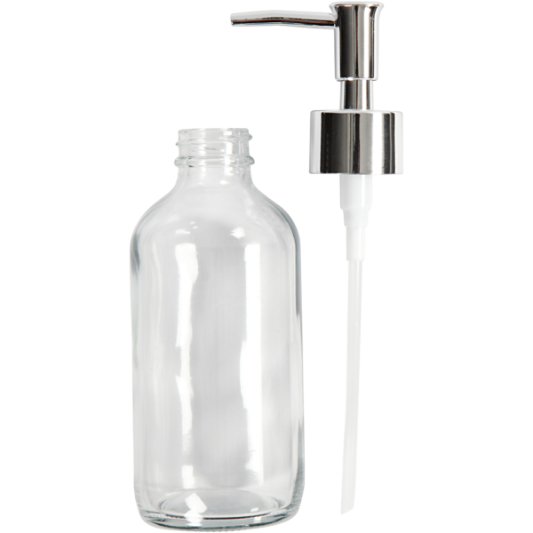 Seifenspender, H 19,3 cm, D 6,3 cm, 230 ml, Transparent, 1 Stk – Bild 5