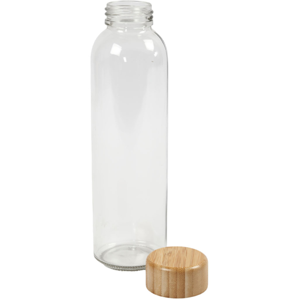 Wasserflasche, H 22 cm, D 6,7 cm, 500 ml, 1 Stk – Bild 5