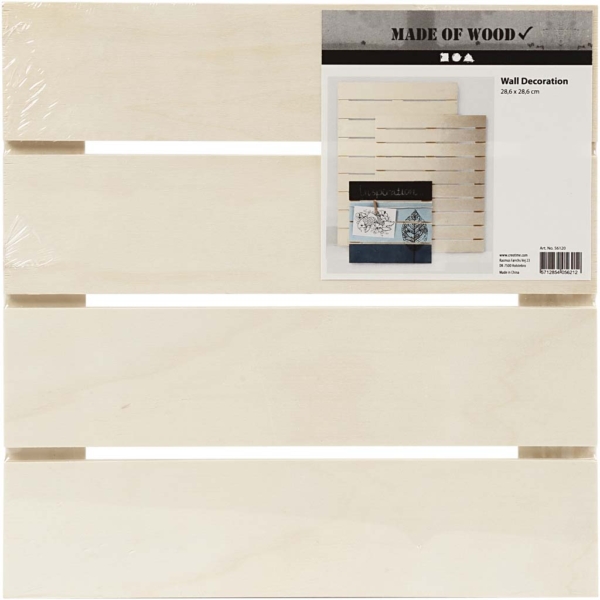Wandschmuck, Größe 28,6x28,6 cm, Dicke 1,1 cm, 1 Stk – Bild 2