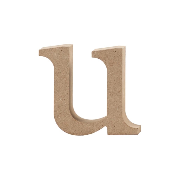 Buchstabe, u, H 8,5 cm, Dicke 2 cm, 1 Stk – Bild 2