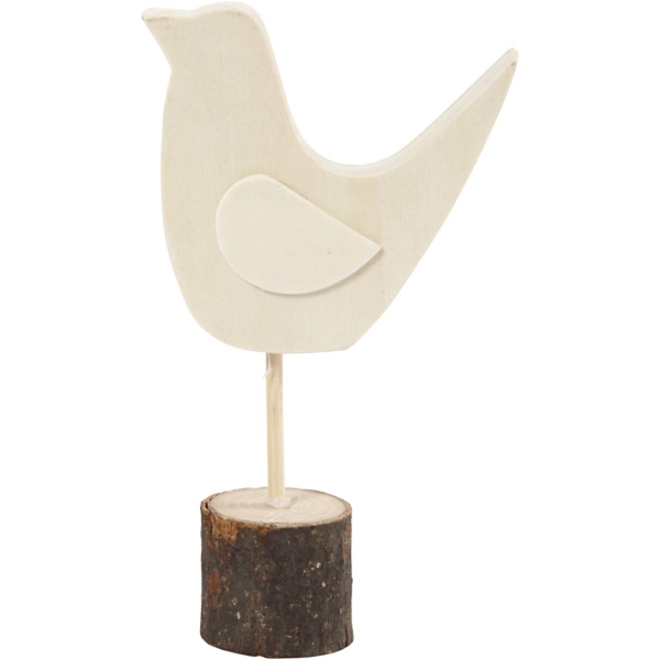 Vogel, H 14,5 cm, B 8,2 cm, 1 Stk