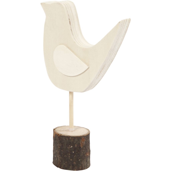 Vogel, H 14,5 cm, B 8,2 cm, 1 Stk – Bild 3