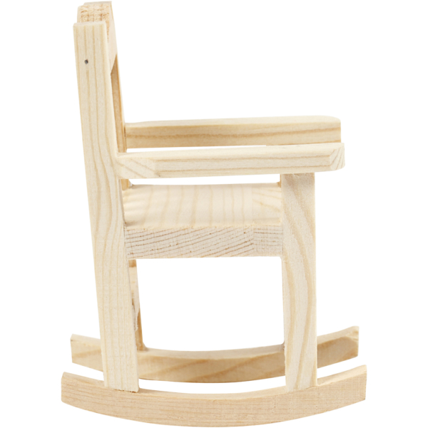 Schaukelstuhl, H 8,8 cm, T 6,7 cm, B 5,5 cm, 1 Stk – Bild 4