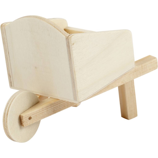 Schubkarre, H 7 cm, L 11 cm, B 6,2 cm, 1 Stk – Bild 2