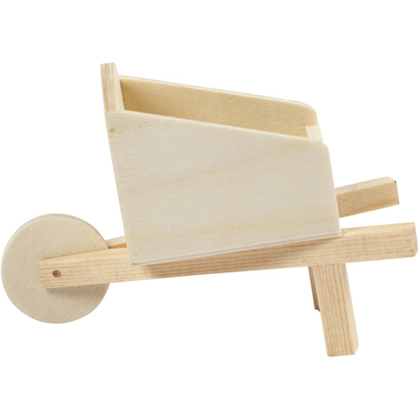 Schubkarre, H 7 cm, L 11 cm, B 6,2 cm, 1 Stk – Bild 3