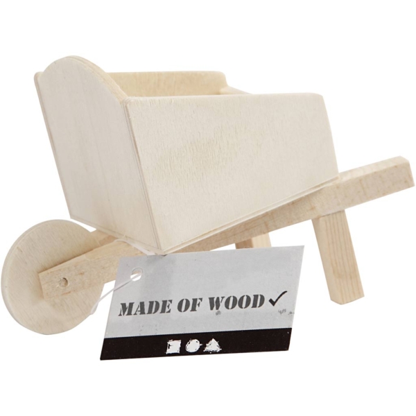 Schubkarre, H 7 cm, L 11 cm, B 6,2 cm, 1 Stk – Bild 5