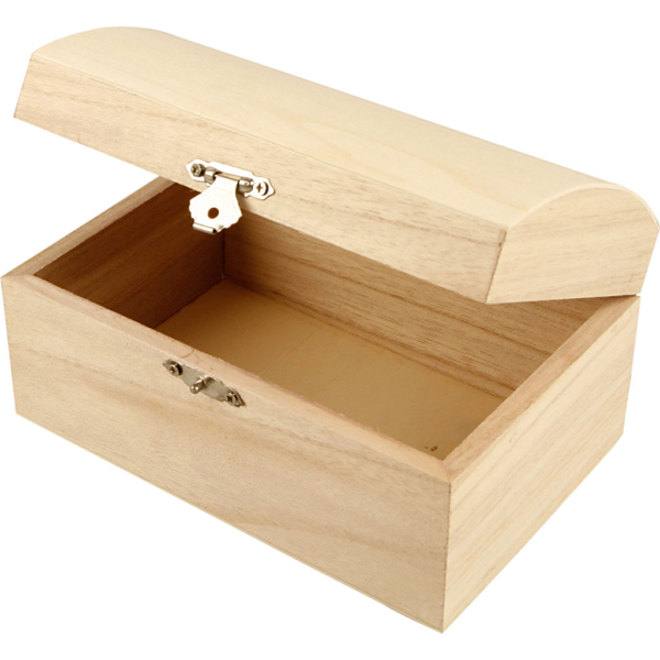 Schatzkiste, Größe 11,5x5,8x5,8 cm, 1 Stk – Bild 2