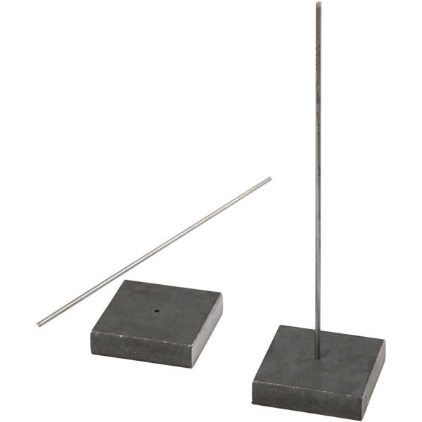 Standfuß, Größe 4x4x1 cm, Lochgröße 2 mm, 1 Stk – Bild 3