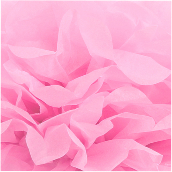 Seidenpapier-Pompons, D 20+24+30 cm, 16 g, Rosa, 3 Stk/ 1 Pck – Bild 4