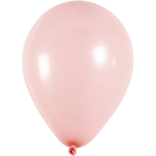 Ballons, rund, D 23 cm, Rosa, 10 Stk/ 1 Pck – Bild 3