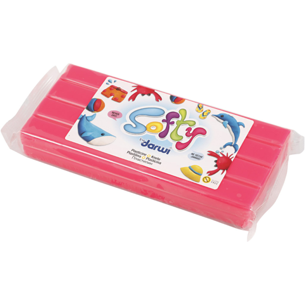 Weiche Knetmasse, Pink, 500 g/ 1 Pck – Bild 2