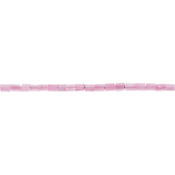 Rocaille Seed Beads 2-cut, D 1,7 mm, Größe 15/0 , Lochgröße 0,5 mm, Rosa, 25 g/ 1 Pck – Bild 3