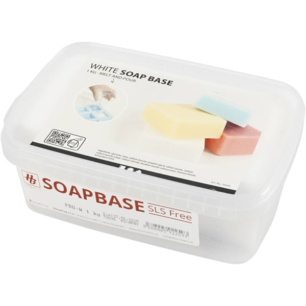 Seifenbasis, Weiß, 1 kg/ 1 Pck