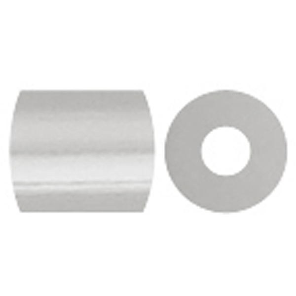 Bügelperlen, Größe 5x5 mm, Lochgröße 2,5 mm, medium, Transparent Weiß (32264), 1100 Stk/ 1 Pck – Bild 4