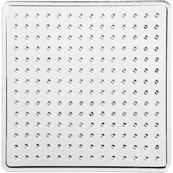 Steckplatte, Kleines Quadrat, Größe 7x7 cm, 10 Stk/ 1 Pck – Bild 3