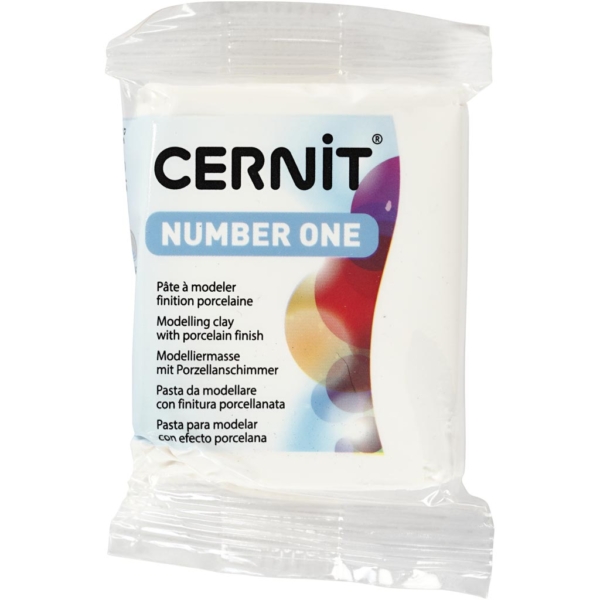 Cernit, Opak weiß (027), 56 g/ 1 Pck – Bild 2