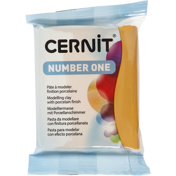 Cernit, Ockergelb (746), 56 g/ 1 Pck – Bild 2