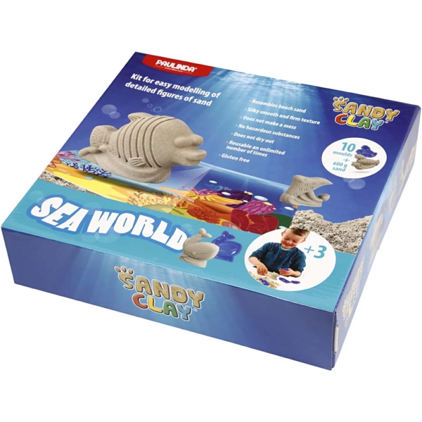 Sandy Clay, Wasserwelt, Natur, 1 Set – Bild 4