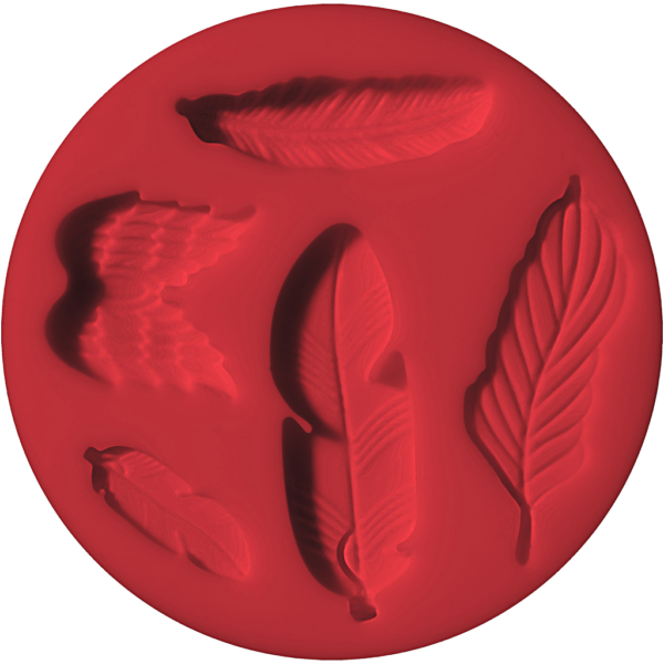 FIMO® Motiv-Formen, Federn, D 7 cm, 1 Stk