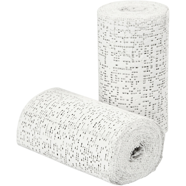 Gipsbinden, L 2,7 m, B 10 cm, 2 Rolle/ 1 Pck