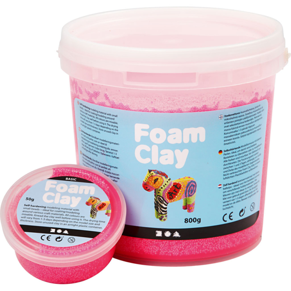 Foam Clay® , Neonpink, 35 g/ 1 Dose – Bild 3
