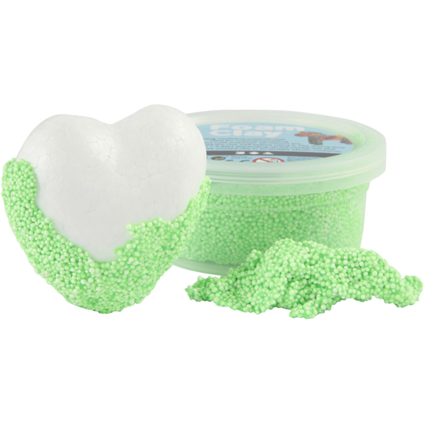 Foam Clay® , Neongrün, 35 g/ 1 Dose – Bild 3