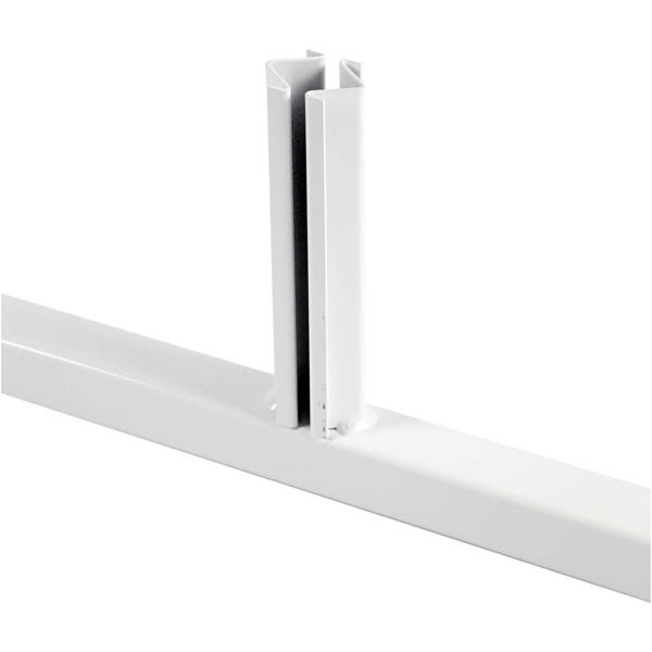 Rahmen, H 180 mm, T 110 cm, B 1173 mm, Weiß, 1 Stk – Bild 3