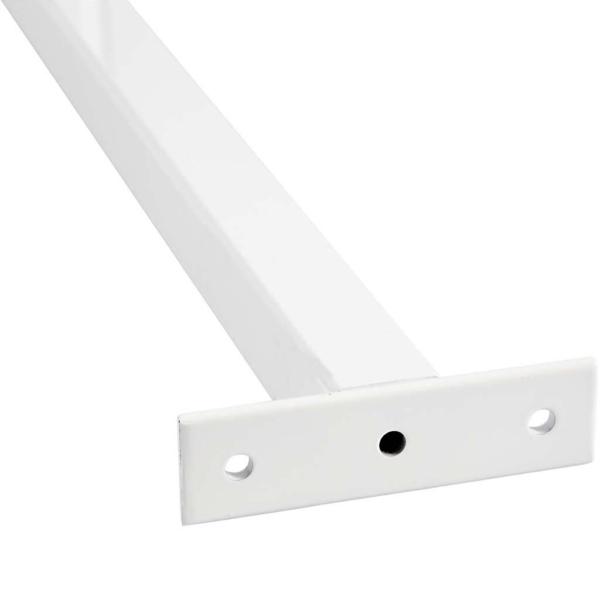 Rahmen, H 180 mm, T 110 cm, B 1173 mm, Weiß, 1 Stk – Bild 4