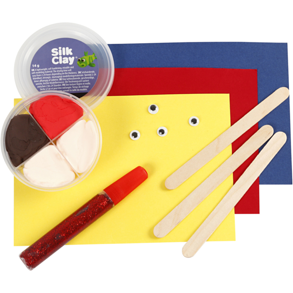 Mini Kreativ Set, Eisstiel-Figuren, 1 Pck – Bild 4