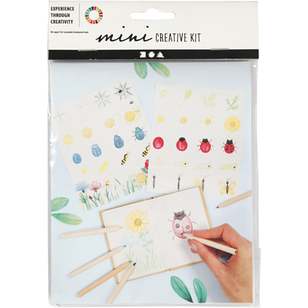 Mini Kreativ Set, Insekten, 1 Pck – Bild 2