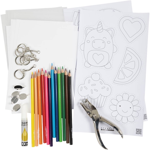 Kreativ Mix Plastikschrumpfplatten, Accessoires, 1 Pck – Bild 5