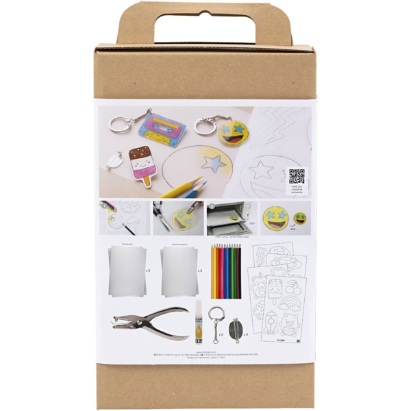 Kreativ Mix Plastikschrumpfplatten, Accessoires, 1 Pck – Bild 3