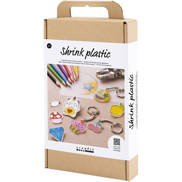 Kreativ Mix Plastikschrumpfplatten, Accessoires, 1 Pck – Bild 4