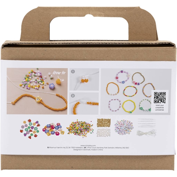 Mini Kreativ Mix Schmuck, Farbenfrohe Armbänder, 1 Pck – Bild 2